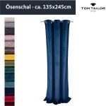 Rosa Unifarbene Tom Tailor Runde Schlaufenschals & Ösenschals strukturiert aus Stoff blickdicht 