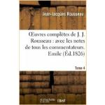 Oeuvres completes de J. J. Rousseau. T. 4 Emile T2.by ROUSSEAU-J-J New.=