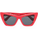Reduzierte Rote Off-White Cateye Sonnenbrillen aus Acetat für Herren 