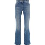 Reduzierte Blaue Off-White Hüftjeans & Low Waist Jeans mit Reißverschluss aus Baumwolle für Damen 