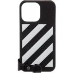 Schwarze Off-White iPhone 13 Pro Hüllen aus Textil für Herren 