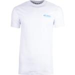 Weiße Kurzärmelige Off-White T-Shirts für Herren Größe L 