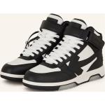 Reduzierte Schwarze Off-White High Top Sneaker & Sneaker Boots aus Glattleder für Herren Größe 40 