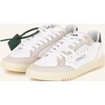 Weiße Off-White Low Sneaker aus Veloursleder für Damen Größe 40 