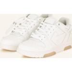 Weiße Off-White Low Sneaker durchsichtig aus Glattleder für Damen Größe 36 