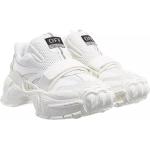 Reduzierte Weiße Off-White Slip-on Sneaker ohne Verschluss aus Leder für Damen Größe 36 