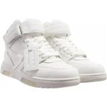 Reduzierte Weiße Off-White High Top Sneaker & Sneaker Boots aus Leder für Damen Größe 40 