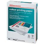 Office Depot Colour Printing DIN A4 Druckerpapier Weiß 100 g/m² Glatt 500 Blatt