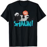 Schwarze Shaun das Schaf T-Shirts für Damen Größe S 