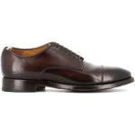 Officine Creative, Ebony Leder Derby Flache Schuhe Black, Herren, Größe: 41 1/2 EU