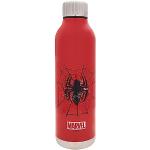 Offizielle Marvel-Spider-Man-Edelstahl-Wasserflasche von Polar Gear – vakuumisolierte Spiderman-Kinder-Wasserflasche für 12 Stunden heiß und 24 Stunden kalt, BPA-frei, auslaufsicher, Spider-Man-Fans