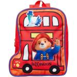 Offizieller Rucksack The Adventures of Paddington Bear London Bus, Rot/Orange/Blau, 30cm (H) x 25.5cm (W) x 9.5cm (D)