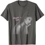Graue Ariana Grande T-Shirts für Herren Größe S 
