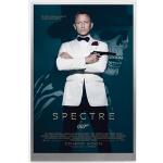 Offizielles Filmplakat als Silbernote 'James Bond - Spectre'