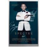Offizielles Filmplakat als Silbernote 'James Bond - Spectre'