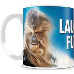 Weiße Star Wars Chewbacca Kaffeebecher 350 ml aus Keramik 