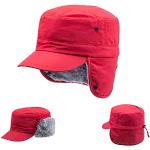 Rote Jagdhüte aus Kunstfell für Damen Größe M 