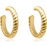 Goldene UNIQUE Ear Cuffs & Ohrklemmen vergoldet für Damen 