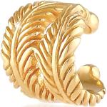Goldene Elli Ear Cuffs & Ohrklemmen handgemacht für Damen 