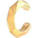 Goldene Elli Ear Cuffs & Ohrklemmen handgemacht für Damen 