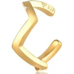 Goldene Elli Ear Cuffs & Ohrklemmen aus Silber für Damen 
