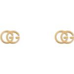 Goldene Gucci Diamant Ohrringe mit Ländermotiv aus Gelbgold 18 Karat für Herren 