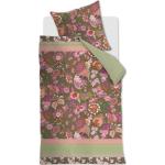 Pastellgrüne Oilily Blumenbettwäsche aus Baumwolle maschinenwaschbar 135x200 