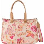 Pinke Oilily Carry All Damenschultertaschen & Damenshoulderbags mit Reißverschluss aus Polyester gepolstert 