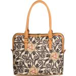 Oilily Flower Swirl M Carry All Charcoal
