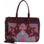 Schokoladenbraune Paisley Oilily Carry All Damenschultertaschen & Damenshoulderbags aus Polyester 