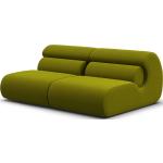 Olivgrüne Zweisitzer-Sofas aus Polyester Breite 100-150cm, Höhe über 500cm, Tiefe 0-50cm 2 Personen 