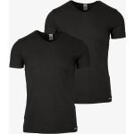 Olaf Benz 2-Pack T-Shirt Herren Jersey, schwarz