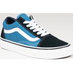 Reduzierte Marineblaue Skater Vans Old Skool Low Sneaker aus Veloursleder leicht für Damen Größe 40 