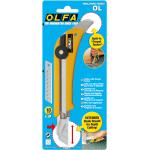 Olfa OL 18 mm Cuttermesser - Tepichmesser - Mehrzweckmesser - Gelb - Langlebig - gelb 0091511200157