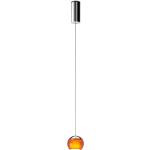 Reduzierte Orange OLIGO Balino LED-Pendelleuchten aus Chrom 