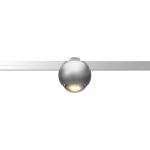 Silberne OLIGO Check-In LED Außenstrahler matt aus Chrom 