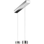Reduzierte OLIGO Grace LED-Pendelleuchten gebürstet aus Aluminium höhenverstellbar 