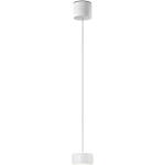Weiße OLIGO Grace LED-Pendelleuchten glänzend höhenverstellbar 