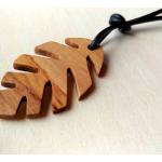 Edelsteinketten aus Holz mit Türkis handgemacht 
