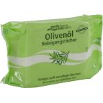 Olivgrüne Dr. Theiss Tuch Gesichtspflegeprodukte mit Olive 