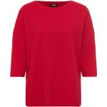 Rote Unifarbene 3/4-ärmelige Olsen T-Shirts für Damen Größe L 