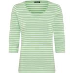 Pistaziengrüne Langärmelige Olsen T-Shirts für Damen Größe L 