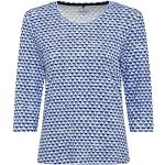 Reduzierte Marineblaue Langärmelige Olsen T-Shirts für Damen Größe S 