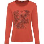Orange Olsen T-Shirts mit Strass für Damen Größe M 