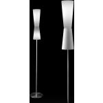 Weiße Oluce Lu-Lu Runde Stehlampen dimmbar aus Glas 