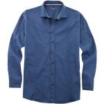 Reduzierte Marineblaue Unifarbene Casual OLYMP Casual Flanellhemden aus Flanell für Herren Größe XL 