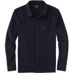 Reduzierte Marineblaue Unifarbene Oversize OLYMP Modern Fit Hemdjacken aus Jersey für Herren Größe 3 XL 