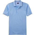 Hellblaue Casual OLYMP Casual Shirts mit Tasche aus Baumwolle für Herren Größe XL für den für den Frühling 