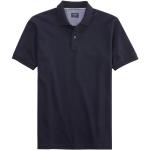 Marineblaue Casual OLYMP Casual Herrenpoloshirts & Herrenpolohemden aus Baumwolle Größe L für den für den Frühling 
