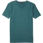 Casual Kurzärmelige OLYMP Casual V-Ausschnitt T-Shirts aus Jersey für Herren Größe XL 
